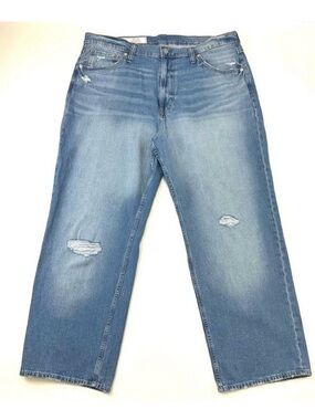Gap loose high rise jeans Womens Size 20 35 inch waist Inseam 28 inches denim